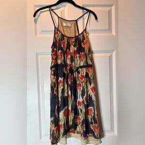 Moulinette Soeurs Floral Dress - Red, Green, Blue